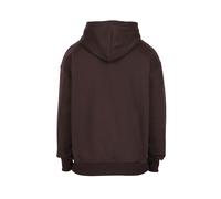 Kapuzenpullover DROPSIZE "Dropsize HEAVY OVERSIZE HD LOGO HOODIE", Herren, Gr. XS, chocolate, 70% Baumwolle, 30% Polyester, unifarben, oversize, ohne Ausschnitt, Pullover Kapuzenpullover (16811226-XS)