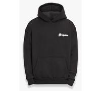 Kapuzensweatshirt DROPSIZE "Dropsize Herren Dropsize Heavy Oversize Sky iSthe Limit Hoodie", Herren, Gr. XS, schwarz, 70% Baumwolle, 30% Polyester, bedruckt, Langarm, Sweatshirts (63689759-XS) schwarz