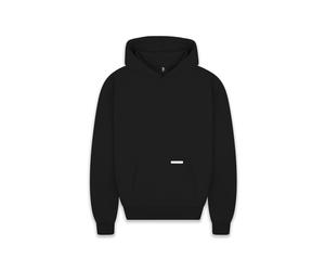 Kapuzenpullover DROPSIZE "Dropsize Herren Super Heavy Blank Hoodie", Herren, Gr. XS, schwarz, 80% Baumwolle, 20% Polyester, unifarben, relaxed fit, ohne Ausschnitt, Pullover Kapuzenpullover (74166714-