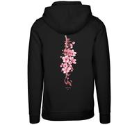 Kapuzenpullover F4NT4STIC "Cherry Blossom", Damen, Gr. 4XL, schwarz, Obermaterial: 65% Baumwolle, 35% Polyester, relaxed fit, Pullover Kapuzenpullover, Hoodie, Warm, Bequem (44788409-4XL) schwarz