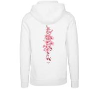 Kapuzenpullover F4NT4STIC "Cherry Blossom", Damen, Gr. 5XL, weiß, Obermaterial: 65% Baumwolle, 35% Polyester, relaxed fit, Pullover Kapuzenpullover, Hoodie, Warm, Bequem (51378765-5XL) weiß