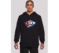 Kapuzenpullover F4NT4STIC "DC Comics The Flash Sparks", Herren, Gr. 4XL, schwarz, Obermaterial: 65% Baumwolle, 35% Polyester, slim fit, Pullover Kapuzenpullover, Print (91060736-4XL) schwarz