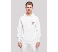 Kapuzenpullover F4NT4STIC "Die Gremlins Gizmo Kleine Monster", Herren, Gr. XS, weiß, Obermaterial: 50% Baumwolle, 50% Polyester, relaxed fit, Pullover Kapuzenpullover, Print (61433035-XS) weiß