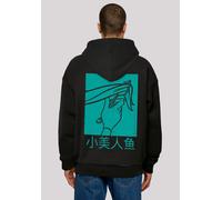 Kapuzenpullover F4NT4STIC "Disney Arielle die Meerjungfrau Hair Stroke", Herren, Gr. 5XL, schwarz, Obermaterial: 100% Baumwolle, oversize, Pullover Kapuzenpullover, Print (77366646-5XL) schwarz