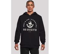 Kapuzenpullover F4NT4STIC "Go North Logo", Herren, Gr. 4XL, schwarz, Obermaterial: 65% Baumwolle, 35% Polyester, slim fit, Pullover Kapuzenpullover, Print (69699834-4XL) schwarz