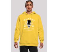 Kapuzenpullover F4NT4STIC "Guns 'n' Roses Whiskey Label Rock Band", Herren, Gr. XXL, gelb (taxi gelb), Obermaterial: 65% Baumwolle, 35% Polyester, slim fit, Pullover Kapuzenpullover, Premium Qualität
