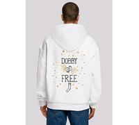 Kapuzenpullover F4NT4STIC "Harry Potter Dobby Is Free", Herren, Gr. L, weiß, Obermaterial: 100% Baumwolle, oversize, Pullover Kapuzenpullover, Print (32937542-L) weiß