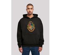 Kapuzenpullover F4NT4STIC "Harry Potter Hogwarts Crest Gold", Herren, Gr. 4XL, schwarz, Obermaterial: 100% Baumwolle, oversize, Pullover Kapuzenpullover, Print (33025853-4XL) schwarz