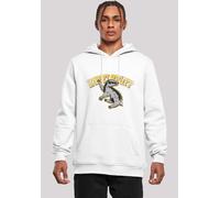 Kapuzenpullover F4NT4STIC "Harry Potter Hufflepuff Sport Emblem", Herren, Gr. 5XL, weiß, Obermaterial: 65% Baumwolle, 35% Polyester, slim fit, Pullover Kapuzenpullover, Print (37193622-5XL) weiß