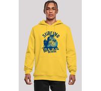 Kapuzenpullover F4NT4STIC "Hawaii Surf Beach Summer", Herren, Gr. XL, gelb (taxi gelb), Obermaterial: 65% Baumwolle, 35% Polyester, slim fit, Pullover Kapuzenpullover, Premium Qualität (22282466-XL) t