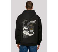 Kapuzenpullover F4NT4STIC "Looney Tunes Taz Energy Boost", Herren, Gr. S, schwarz, Obermaterial: 100% Baumwolle, oversize, Pullover Kapuzenpullover, Print (57670512-S) schwarz