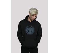 Kapuzenpullover F4NT4STIC "Marvel Avengers Agent Of SHIELD", Herren, Gr. 4XL, schwarz, Obermaterial: 65% Baumwolle, 35% Polyester, slim fit, Pullover Kapuzenpullover, Print (54192363-4XL) schwarz