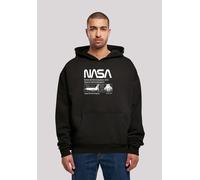 Kapuzenpullover F4NT4STIC "NASA Classic Space Shuttle", Herren, Gr. S, schwarz, Obermaterial: 100% Baumwolle, oversize, Pullover Kapuzenpullover, Herren,Premium Merch,Oversize,Kapuzenpullover,Bedruckt