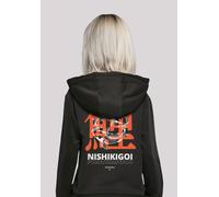Kapuzenpullover F4NT4STIC "Nishikigoi", Damen, Gr. 4XL, schwarz, Obermaterial: 65% Baumwolle, 35% Polyester, relaxed fit, Pullover Kapuzenpullover, Hoodie, Warm, Bequem (85280515-4XL) schwarz