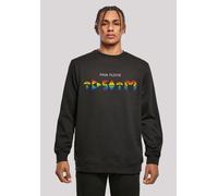 Kapuzenpullover F4NT4STIC "Pink Floyd TDSOTM Rainbow Regenbogen", Herren, Gr. XXL, schwarz, Obermaterial: 50% Baumwolle, 50% Polyester, relaxed fit, Rundhals, Pullover Kapuzenpullover, Print (13796606