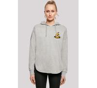 Kapuzenpullover F4NT4STIC "Rubber Duck Wizard OVERSIZE HOODIE", Damen, Gr. M, grau, Obermaterial: 100% Baumwolle, oversize, Pullover Kapuzenpullover, Print (16859637-M) grau