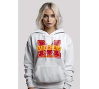 Kapuzenpullover F4NT4STIC "Sex Education Moordale Cracked M 2 Netflix", Damen, Gr. 5XL, weiß, Obermaterial: 65% Baumwolle, 35% Polyester, relaxed fit, Pullover Kapuzenpullover, Premium Qualität (82631