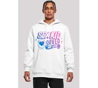 Kapuzenpullover F4NT4STIC "Sex Education Sex Kid Blend Netflix TV Series", Herren, Gr. M, weiß, Obermaterial: 65% Baumwolle, 35% Polyester, slim fit, Pullover Kapuzenpullover, Premium Qualität (545708