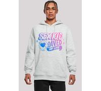 Kapuzenpullover F4NT4STIC "Sex Education Sex Kid Blend Netflix TV Series", Herren, Gr. S, grau (erdgrau), Obermaterial: 65% Baumwolle, 35% Polyester, slim fit, Pullover Kapuzenpullover, Premium Qualit