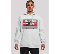 Kapuzenpullover F4NT4STIC "Stranger Things Cassette For Will Netflix", Herren, Gr. XL, grau (erdgrau), Obermaterial: 65% Baumwolle, 35% Polyester, slim fit, Pullover Kapuzenpullover, Premium Qualität 