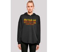 Kapuzenpullover F4NT4STIC "Stranger Things Fire Logo Men Netflix TV Series", Damen, Gr. S, schwarz, Obermaterial: 100% Baumwolle, oversize, Pullover Kapuzenpullover, Premium Qualität (49271753-S) schw