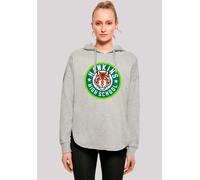 Kapuzenpullover F4NT4STIC "Stranger Things Hawkins Tiger Circle", Damen, Gr. M, grau, Obermaterial: 100% Baumwolle, oversize, Pullover Kapuzenpullover, Premium Qualität (35711041-M) grau