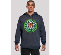 Kapuzenpullover F4NT4STIC "Stranger Things Hawkins Tiger Circle Netflix", Herren, Gr. M, blau (navy), Obermaterial: 65% Baumwolle, 35% Polyester, slim fit, Pullover Kapuzenpullover, Premium Qualität (