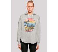 Kapuzenpullover F4NT4STIC "Stranger Things LA Gradient Netflix TV Series", Damen, Gr. XS, grau, Obermaterial: 100% Baumwolle, oversize, Pullover Kapuzenpullover, Premium Qualität (65005362-XS) grau