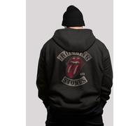 Kapuzenpullover F4NT4STIC "The Rolling Stones Tour '78 Blk Vector", Herren, Gr. XL, schwarz, Obermaterial: 65% Baumwolle, 35% Polyester, slim fit, Pullover Kapuzenpullover, Premium Qualität (43152428-