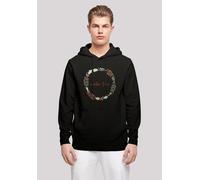 Kapuzenpullover F4NT4STIC "Winter Time", Herren, Gr. S, schwarz, Obermaterial: 50% Baumwolle, 50% Polyester, relaxed fit, Pullover Kapuzenpullover, Print (98198157-S) schwarz