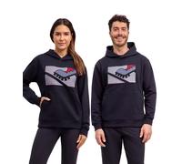 Kapuzenpullover FALKE "Anniversary", Damen, Gr. XL, schwarz (3000), Pullover Kapuzenpullover (90549857-XL) schwarz (3000)