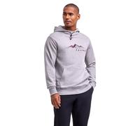 Kapuzenpullover FALKE "FALKE Hoodie", Herren, Gr. L, grau, heather (3757), Pullover Kapuzenpullover (59530134-L) grau, heather (3757)