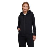 Kapuzenpullover FALKE "Sweat", Damen, Gr. XS, schwarz (schwarz (3000)), Pullover Kapuzenpullover (47308822-XS) schwarz (3000)