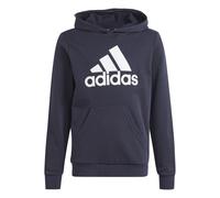 Kapuzenpullover großes Logo Baumwolle Kind adidas Essentials Blau 7/8 Jahre alt