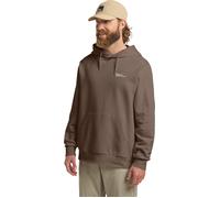 Kapuzenpullover JACK WOLFSKIN "ESSENTIAL HOODIE M", Herren, Gr. M (50), braun (cold, coffee), Obermaterial: 100% Baumwolle, Pullover Kapuzenpullover (44862342-M) cold, coffee