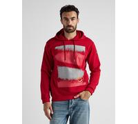Kapuzenpullover JCC "310212102", Herren, Gr. 3XL, rot, Obermaterial: 60% Baumwolle, 40% Polyester, Pullover Sweatshirt Hoodie (16326629-XXXL) rot