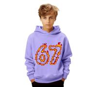 Kapuzenpullover Jungen Kuschelige Langarm 67 Hoodie Mode 6 7 Aufdruck Kapuzenpulli Oberteile Weicher Pullover Hoody Sweatshirt Kinder Bequem Classic Langarmshirt