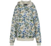 Kapuzenpullover JUST RHYSE "Just Rhyse Herren Just Rhyse Hoody Waikiki", Herren, Gr. M, beige, 100% Polyester, mehrfarbig, relaxed fit, ohne Ausschnitt, Pullover Kapuzenpullover (83143866-M) beige