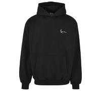 Kapuzenpullover KARL KANI "Karl Kani Herren KM231-046-2KK Chest Signature OS Hoodie black", Herren, Gr. XXL, schwarz, 80% Baumwolle, 20% Polyester, unifarben, ohne Ausschnitt, Pullover Kapuzenpullover
