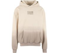 Kapuzenpullover KARL KANI "Karl Kani Kani Studios Gradient Os Hoodie", Herren, Gr. S, beige, 65% Baumwolle, 35% Polyester, Pullover Kapuzenpullover (98451451-S) beige