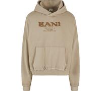 Kapuzenpullover KARL KANI "Karl Kani Karl Kani Retro Sprayed OS Hoodie", Herren, Gr. L, schwarzsand, 100% Baumwolle, mehrfarbig, oversize, ohne Ausschnitt, Pullover Kapuzenpullover (14594207-L) schwar