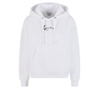 Kapuzenpullover KARL KANI "Karl Kani Karl Kani Small Signature Essential OS Hoodie", Damen, Gr. XL, weiß, 65% Baumwolle, 35% Polyester, mehrfarbig, casual, normal, ohne Ausschnitt, Langarm, Pullover (