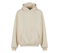 KARL KANI Hoodie mit Label-Stitching in Sand, Größe L