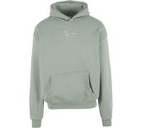Kapuzenpullover KARL KANI "Karl Kani Small Signature Essential Os Hoodie", Herren, Gr. M, grün, 65% Baumwolle, 35% Polyester, Pullover Kapuzenpullover (74485031-M) grün