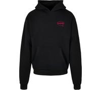Kapuzenpullover MERCHCODE "Merchcode Herren MRKEBAB Ultra Heavy Hoody", Herren, Gr. M, schwarz, 100% Baumwolle, bedruckt, Pullover Kapuzenpullover (48809718-M) schwarz