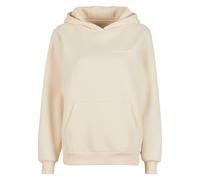 Kapuzenpullover MISS TEE "Miss Tee Back Around Ladies Fluffy Hoody", Damen, Gr. L, sandweiß, 70% Baumwolle, 30% Polyester, mehrfarbig, loose fit, ohne Ausschnitt, Pullover Kapuzenpullover (30509034-L)