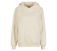 Miss Tee Back Around Fluffy Kapuzenpullover XL White Sand