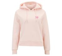 Kapuzenpullover MISS TEE "Miss Tee Self Love Club Hoody", Damen, Gr. S, rosa (pink), 65% Baumwolle, 35% Polyester, mehrfarbig, normal, ohne Ausschnitt, Pullover Kapuzenpullover (42637558-S) pink