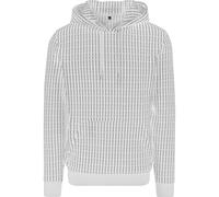 Kapuzenpullover MISTERTEE "MisterTee Herren Fuckyou Hoody", Herren, Gr. 3XL, weiß, 65% Baumwolle, 35% Polyester, unifarben, normal, ohne Ausschnitt, Pullover Kapuzenpullover (41311344-XXXL)