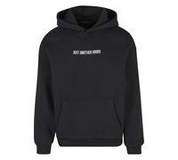 Kapuzenpullover MISTERTEE "MisterTee Just Another EMB Hoody", Herren, Gr. XXL, schwarz, 70% Baumwolle, 30% Polyester, mehrfarbig, loose fit, ohne Ausschnitt, Pullover Kapuzenpullover (55099059-XXL) sc